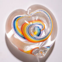 Rainbow Bridge Heart